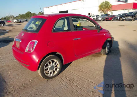 2012 Fiat 500 Pop из США, поврежденный, VIN 3C3CFFAR2CT360636